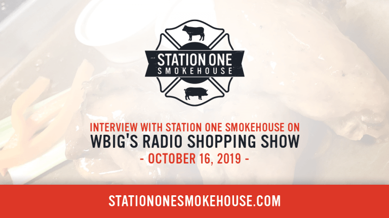 Station One Smokehouse Radio Interview on WBIG’s Radio Shopping Show