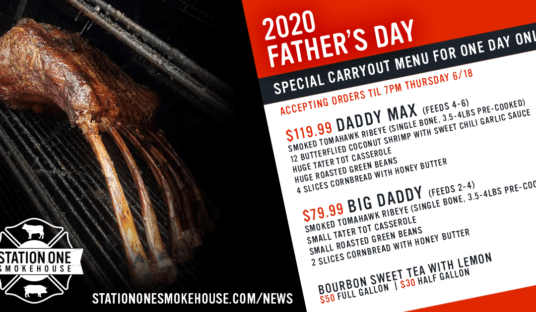 Father’s Day 2020 is SOLD OUT