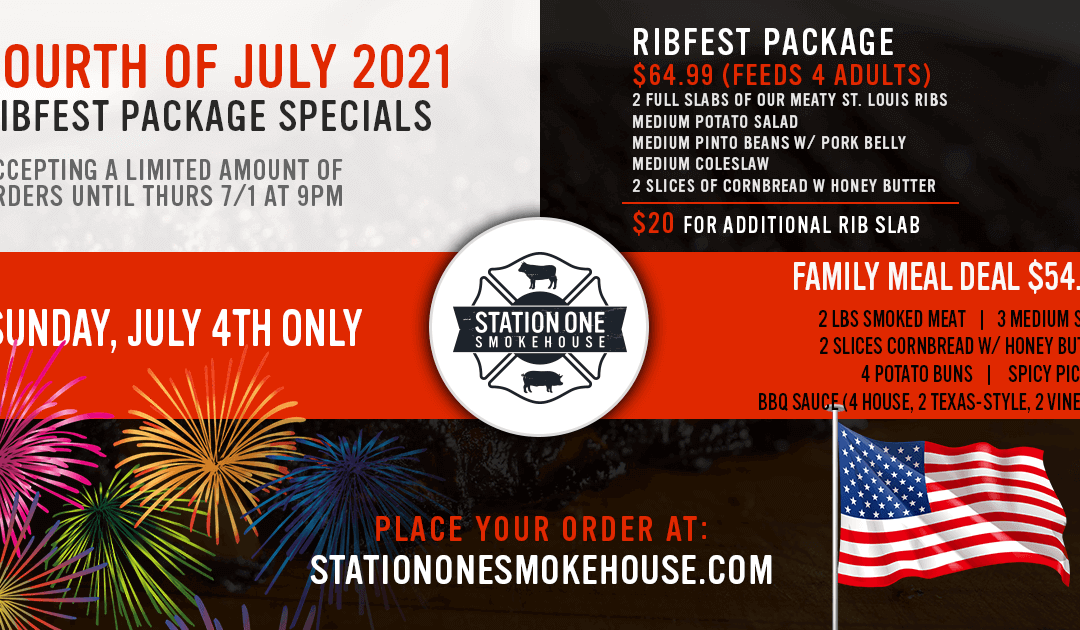 4th of July 2021 Orders now Available