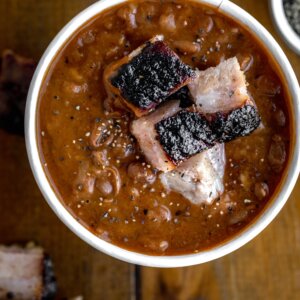 Pinto Beans with Pork Belly