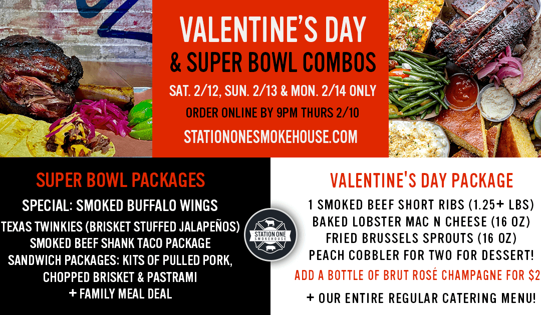 Valentine’s Day & Superbowl Weekend Special 2022 Orders now Available