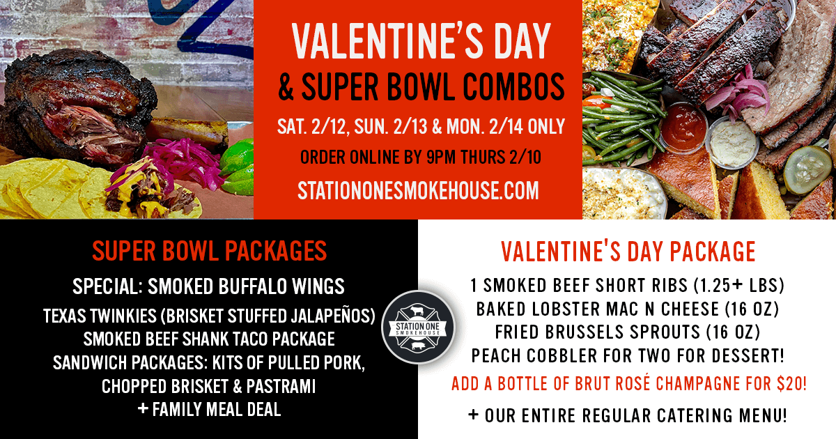 Valentine’s Day & Superbowl Weekend Special 2022 Orders now Available