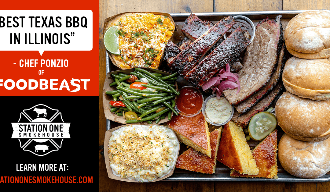Station One Named the BEST Texas Barbecue in Illinois!