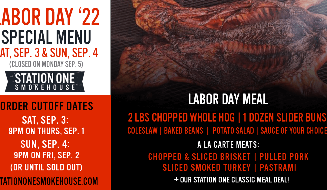 Labor Day 2022 Orders now Available