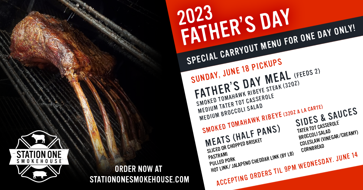 Father’s Day 2023 Special Menu Is Now Available!