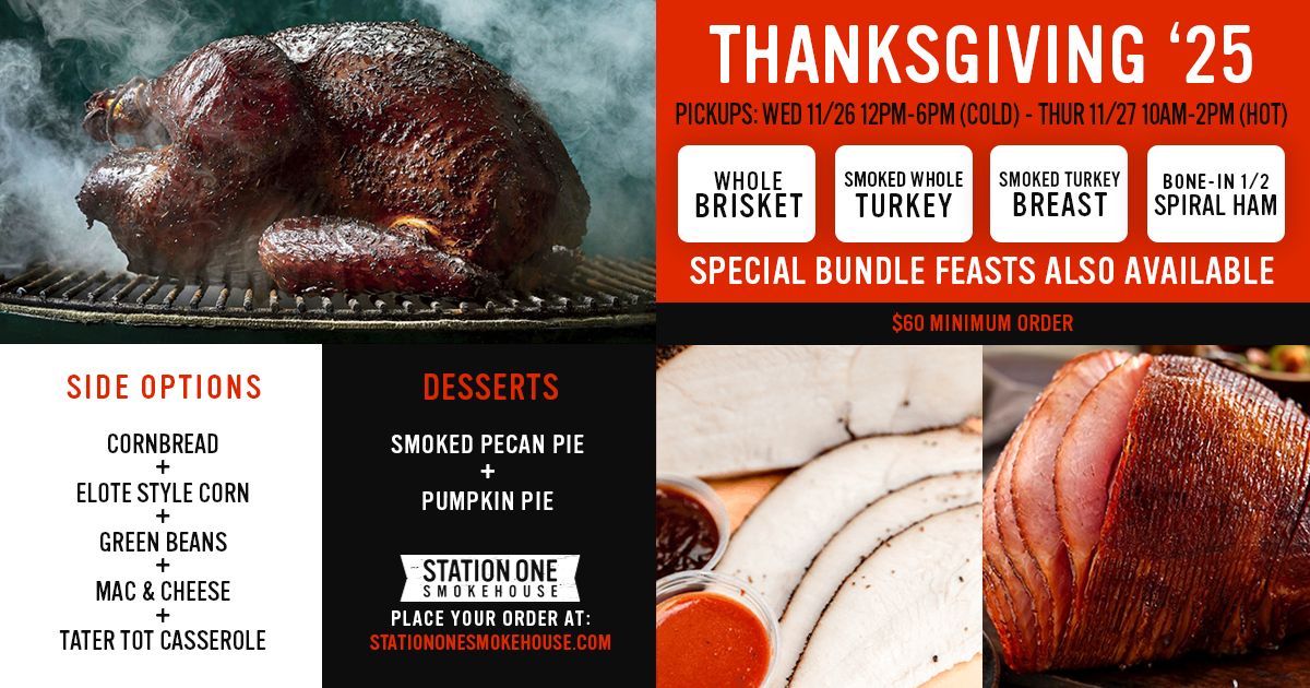 Thanksgiving 2025 Special Menu Is Now Available!